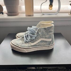 Vans High-Top Sneakers in Denim Blue